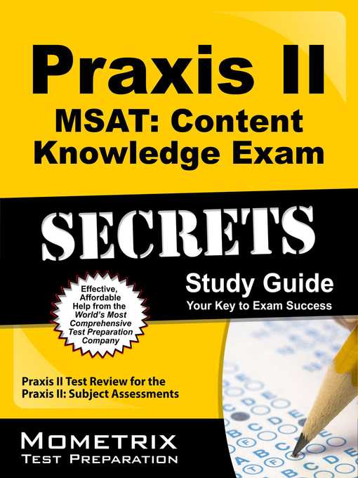 Title details for Praxis II MSAT: Content Knowledge Exam Secrets Study Guide by Praxis II Exam Secrets Test Prep Team - Available